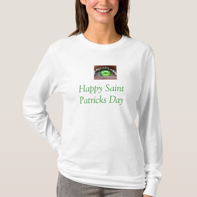 Irish Eye St Patricks Day Top (Vorderseite)