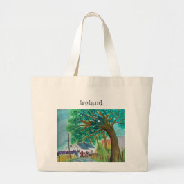 Irish Farmhouse Large Tote Bag Jumbo Stoffbeutel