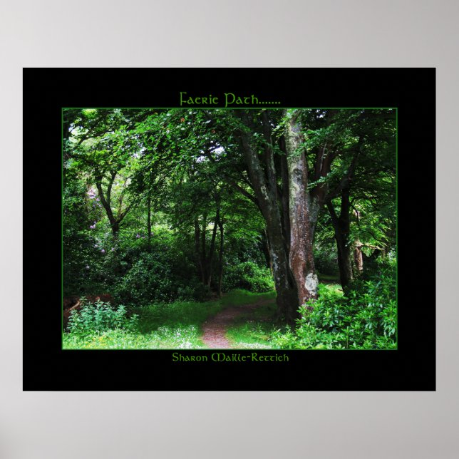 Irish Fee Path Poster Print (Vorne)