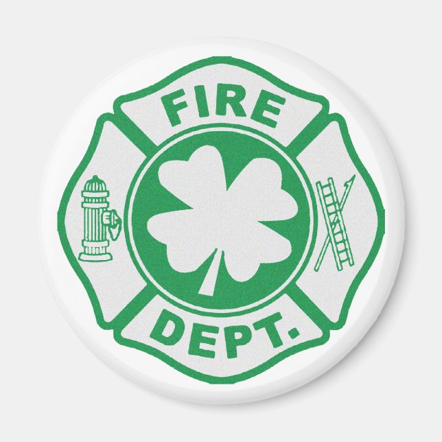 Irish Fire Dept Magnet (Vorne)