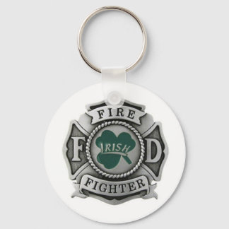 Irish Firefighter Badge Schlüsselanhänger