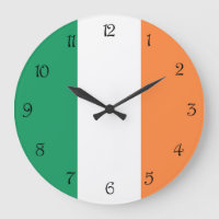 Irish Flag Black Script Numbers Wccer