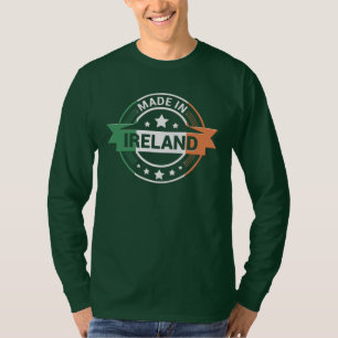 Irish Flag Colors Made in Ireland St Patrick T-Sh T-Shirt
