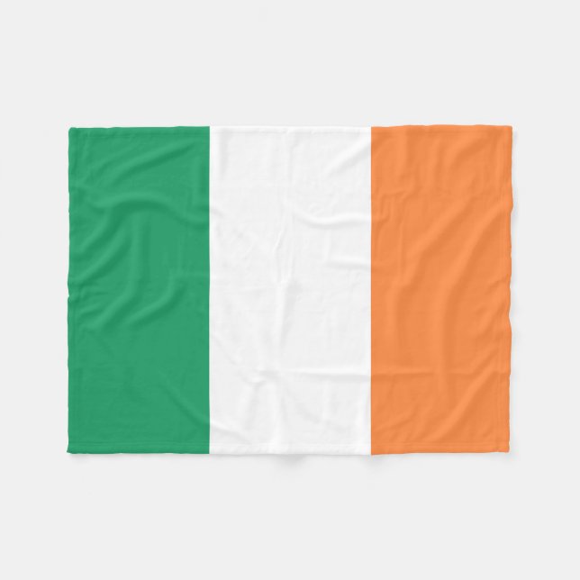 Irish Flag Fbcc Fleecedecke (Vorderseite (Horizontal))