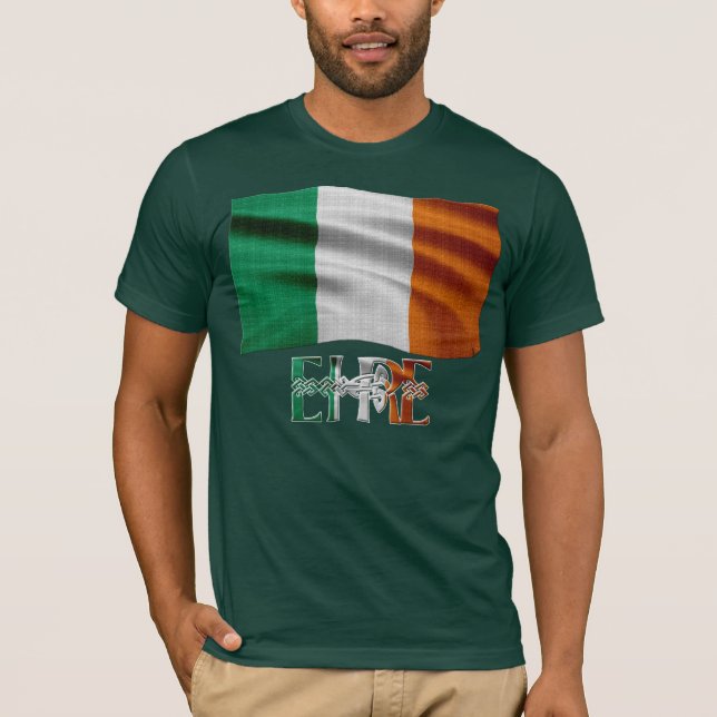 IRISH FLAG GIFT RANGE ~ Eirinn gehen brav! T-Shirt (Vorderseite)