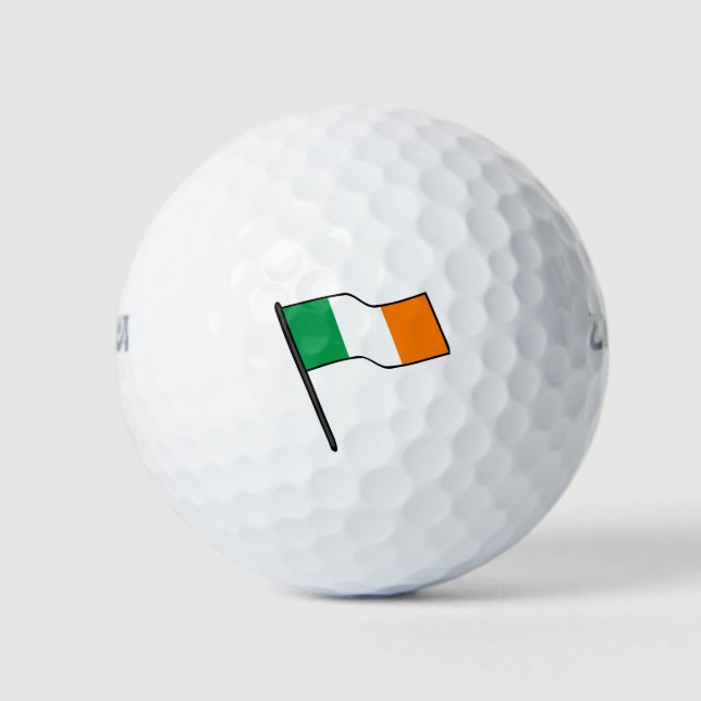 IRISH FLAG GOLF BALL (Vorderseite)