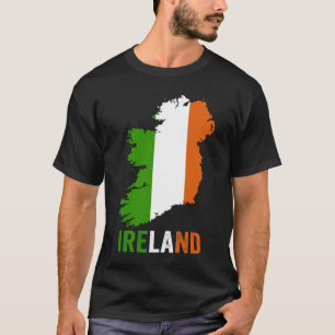 Irish Flag I Liebe Irland Privileg Männer Frauen K T-Shirt
