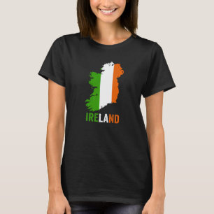 Irish Flag I Liebe Irland Privileg Männer Frauen K T-Shirt