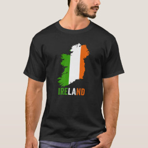 Irish Flag I Liebe Irland Privileg Männer Frauen K T-Shirt