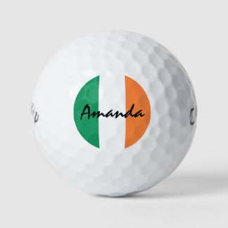 Irish Flag Individuelle Name cwb gbcnt Golfball