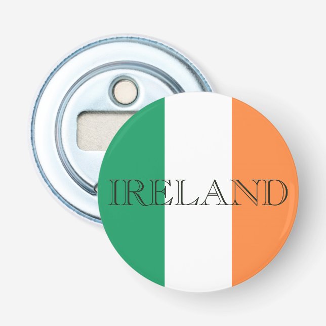 Irish Flag Ireland boczent Flaschenöffner (Vorderseite)