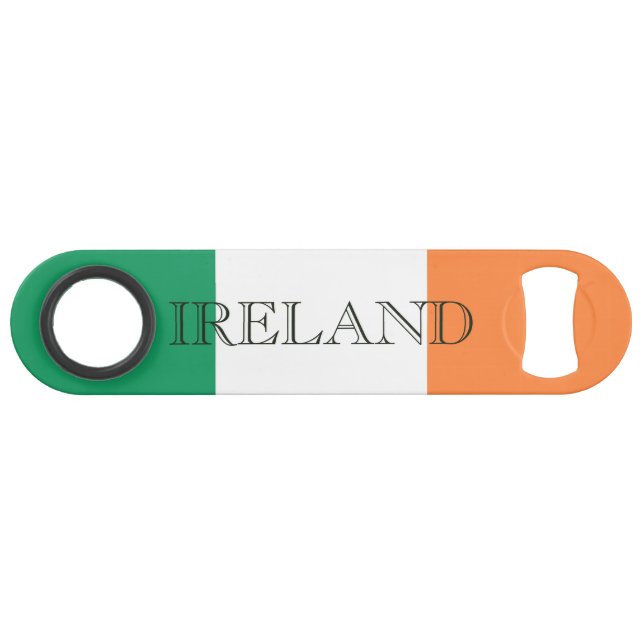 Irish Flag Ireland boczent Speed Flaschenöffner (Vorderseite (Horizontal))