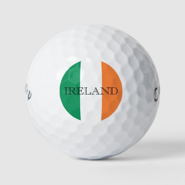 Irish Flag Ireland cwb Golfball (Vorderseite)