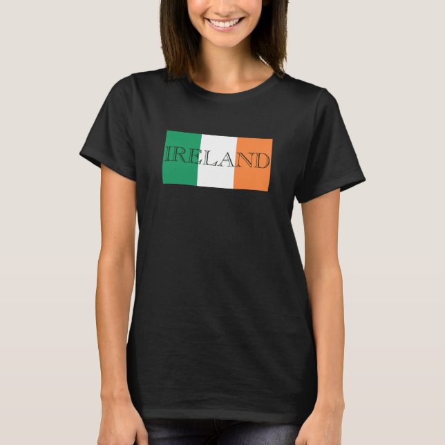 Irish Flag Ireland T-Shirt (Vorderseite)