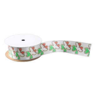Irish Flag Kleeblatt Cookie Satinband