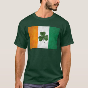 Irish Flag Lucky Kleeblatt T-Shirt
