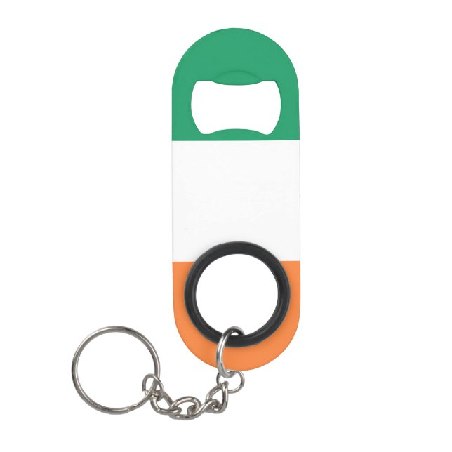 Irish Flag Mini Flaschenöffner (Vorderseite)