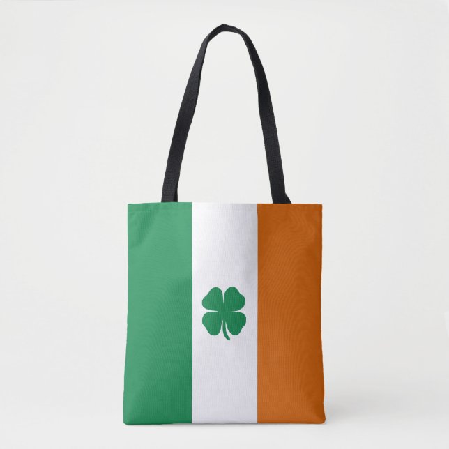 Irish Flag Patriotic Ireland Flag St Patrick's Day Tasche (Vorderseite)