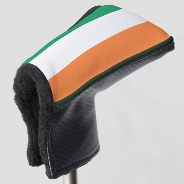Irish Flag pccn Golf Headcover (3/4 Vorderseite)