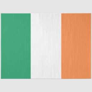 Irish Flag (Republik Irland) (ROI) (Eire) Seidenpapier