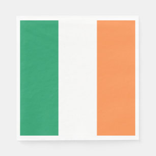 Irish Flag (Republik Irland) (ROI) (Eire) Serviette