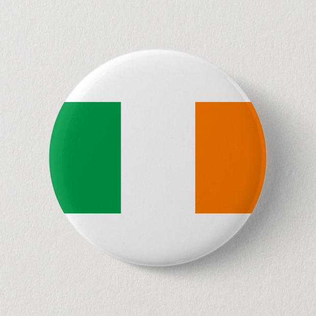 Irish Flag/St Patrick's Day Button (Vorderseite)
