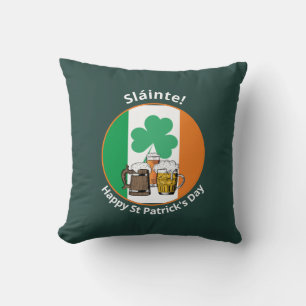 Irish Flag St Patricks Day Kissen
