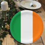 Irish Flag Teller, Party, sport, Irland Pappteller<br><div class="desc">Paper Tellers: Irish Flag & Ireland Party - Liebe mein Land,  Väter Tag,  Urlaub,  Patrioten / Sportfans</div>