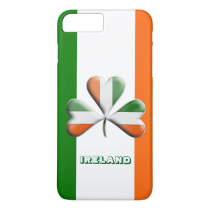 Irish Flag Tri Colors Themed Kleeblatt Case-Mate iPhone Hülle