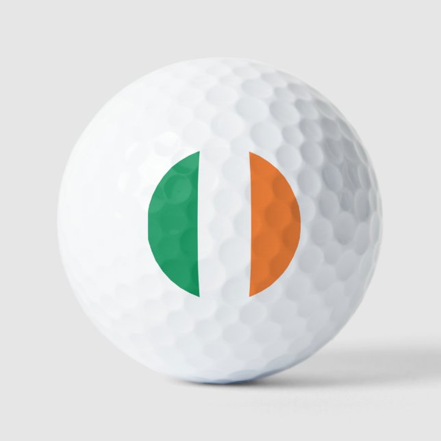 Irish Flag va gbcnt Golfball (Vorderseite)