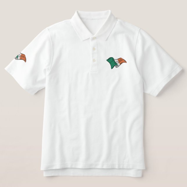 Irish Flagge Irish Golf T (Design Vorderseite)