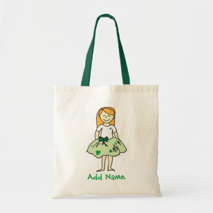 Irish Flower Girl Tote Bag Tragetasche