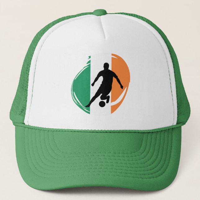 Irish Football Truckerkappe (Vorderseite)