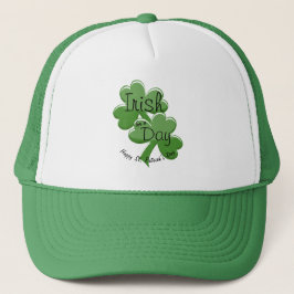 Irish For a day Happy St. Patrick's Day Truckerkappe