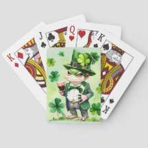 Irish Frog Hopping Deck Cards