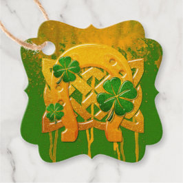 Irish Fun 3D Whimsey zu und von Geschenkanhänger