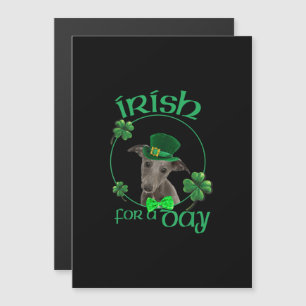 Irish für einen Tag hippet Lucky Hund in Patrick D Magneteinladung