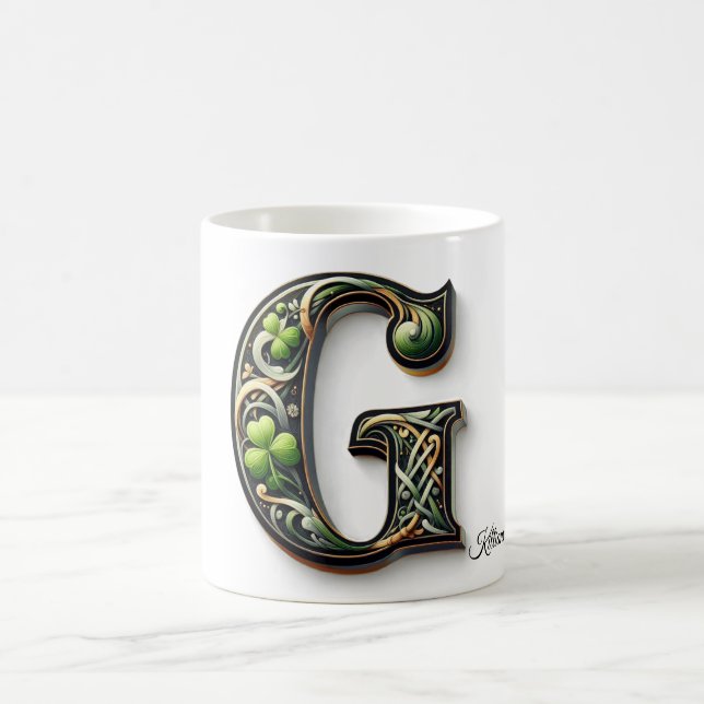 Irish G Monogram Coffee Mug Kaffeetasse (Mittel)