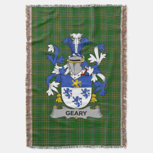 Irish Geary oder O_Geary Coat of Arms Familienwapp Decke