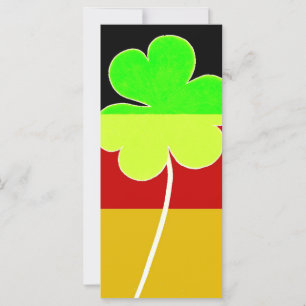 Irish German Flag Kleeblatt Clover St Patrick Fun