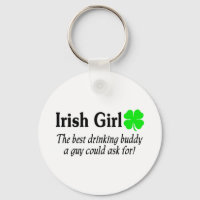 Irish Girl das beste Trinkbuddy, das ein Typ Gefra