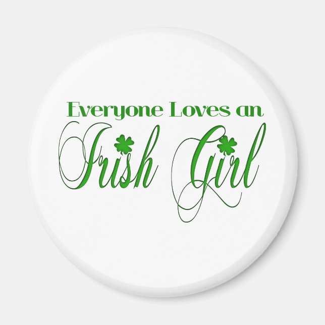 Irish Girl Magnet (Vorne)