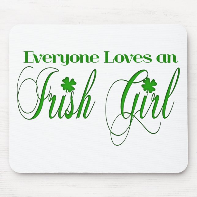 Irish Girl Mousepad (Vorne)