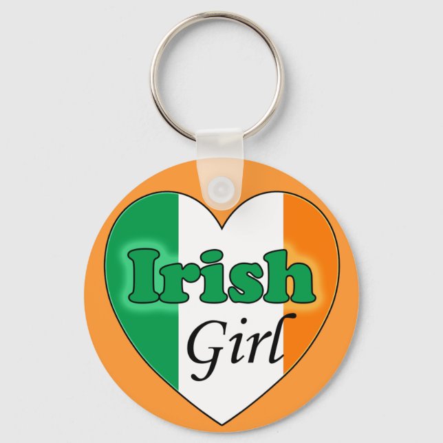 Irish Girl Schlüsselanhänger (Vorderseite)