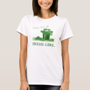 IRISH GIRL St Patricks Day T - Shirt