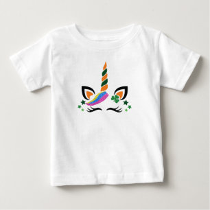 Irish Girl Unicorn Kinderkind T-Shirt - Niedliches
