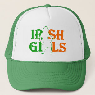 Irish Girls St Patrick's Day Truckerkappe