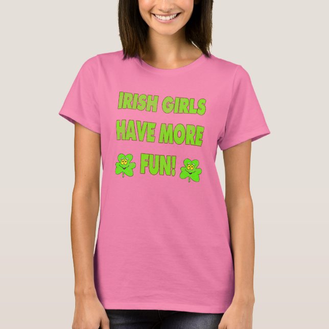 Irish Girls T - Shirt (Vorderseite)