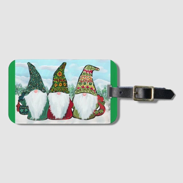 IRISH GNOMES GEPÄCKANHÄNGER (Vorderseite (Horizontal))