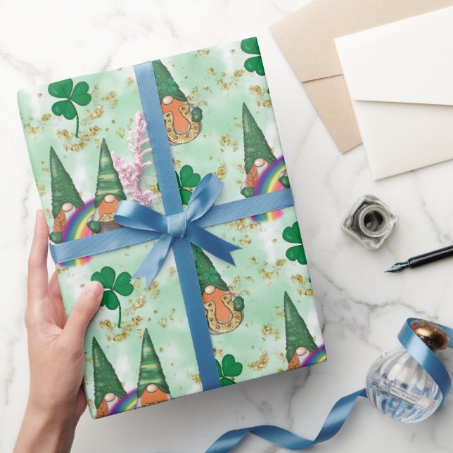 Irish Gnomes Geschenkpapier (Schenken)
